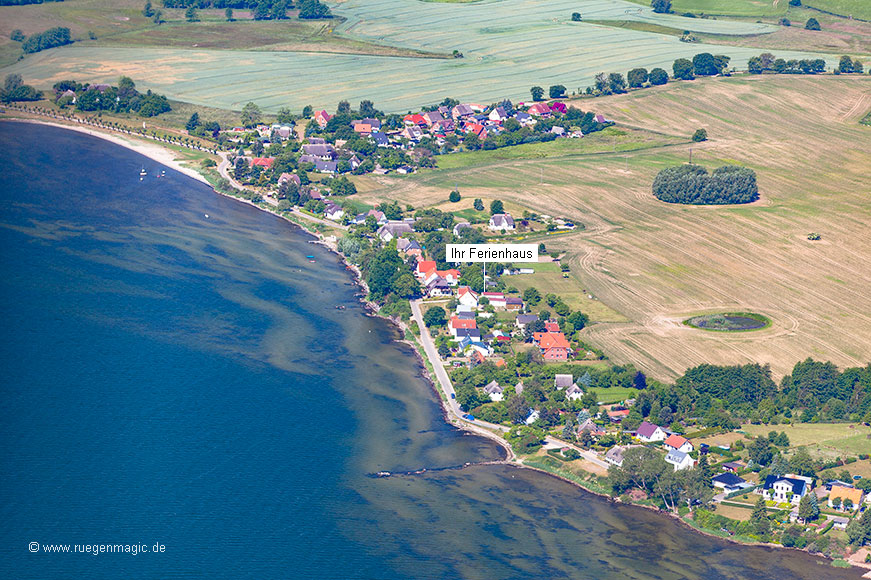 Ihr Wohnort Neuendorf liegt direkt am Wasser